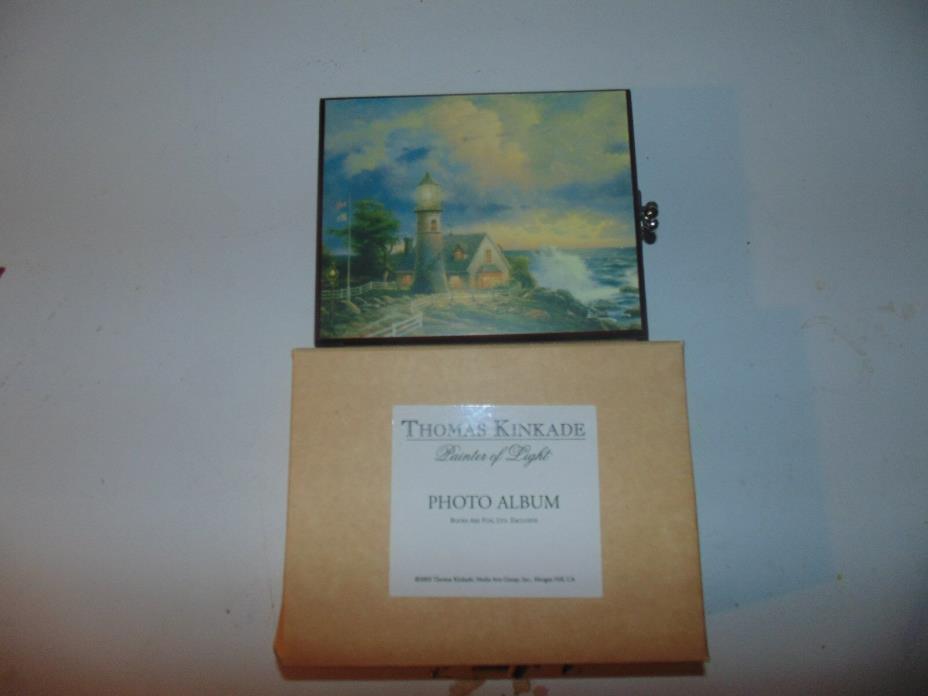 THOMAS KINKADE A Light in the Storm PHOTO ALBUM 1995 Seaside Memories BRAND NEW