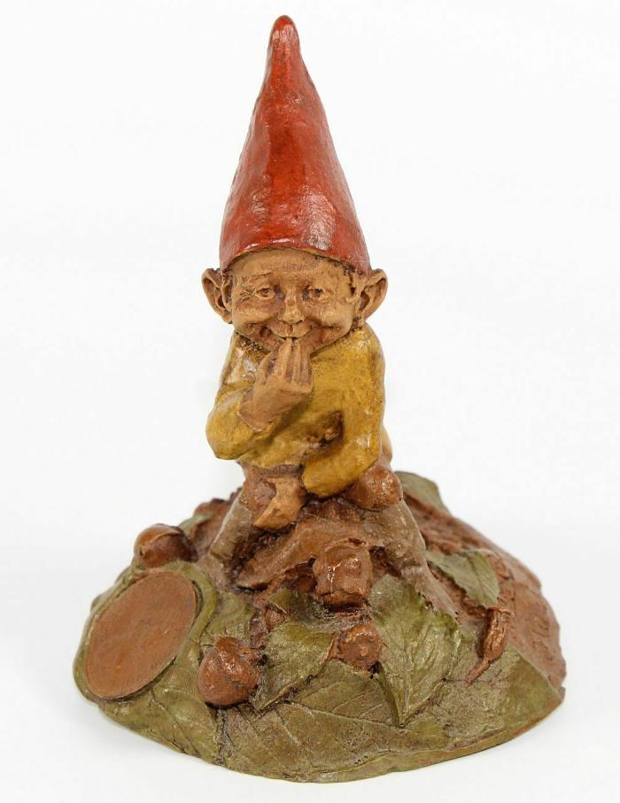 Cairn Studios Tom Clark Gnome Eddie #51, 1984 coin figurine
