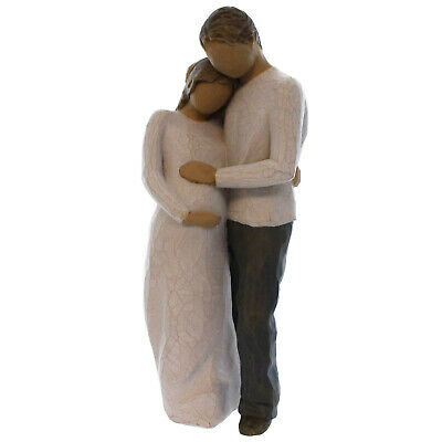 Willow Tree HOME Polyresin Couple Pregnant 26252