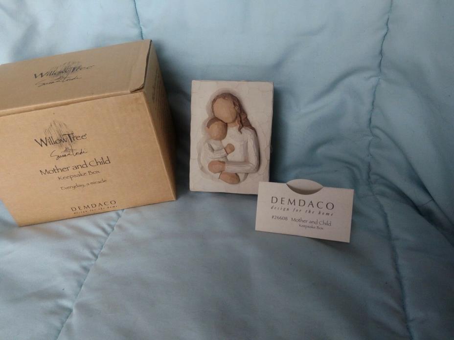 Willow Tree #26608 Mother and Child Keepsake Box -New in Original Box
