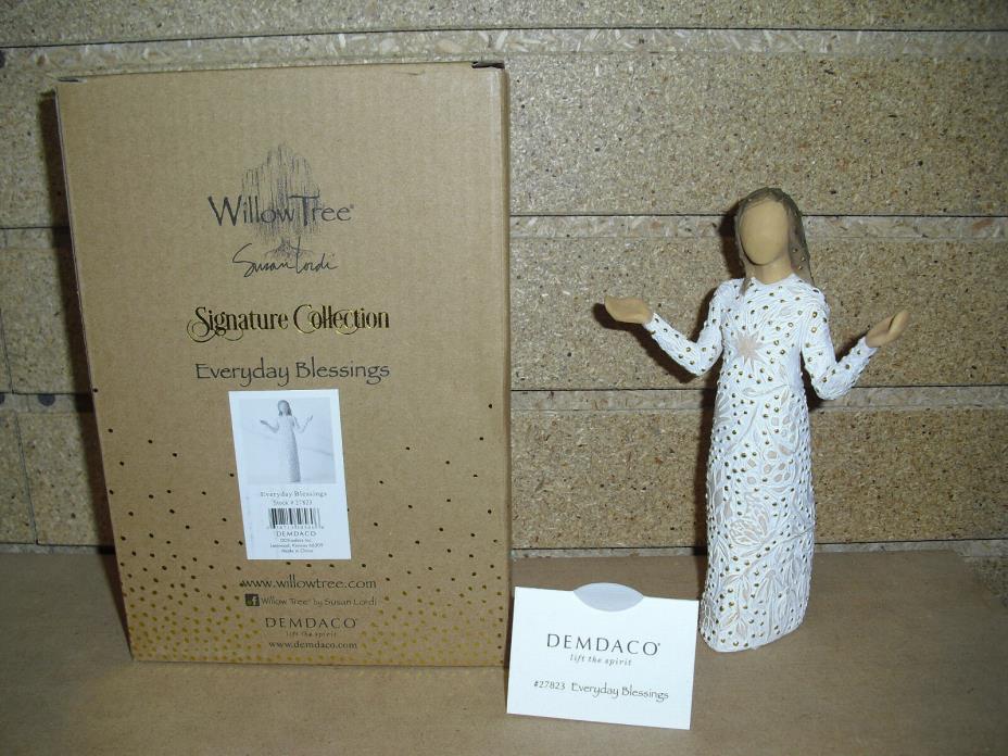 Demdaco Signature Collection Willow Tree Everyday Blessings NIB!!