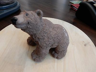 Small Vintage Clay Bear - DJ 82 - 3 Inches Tall