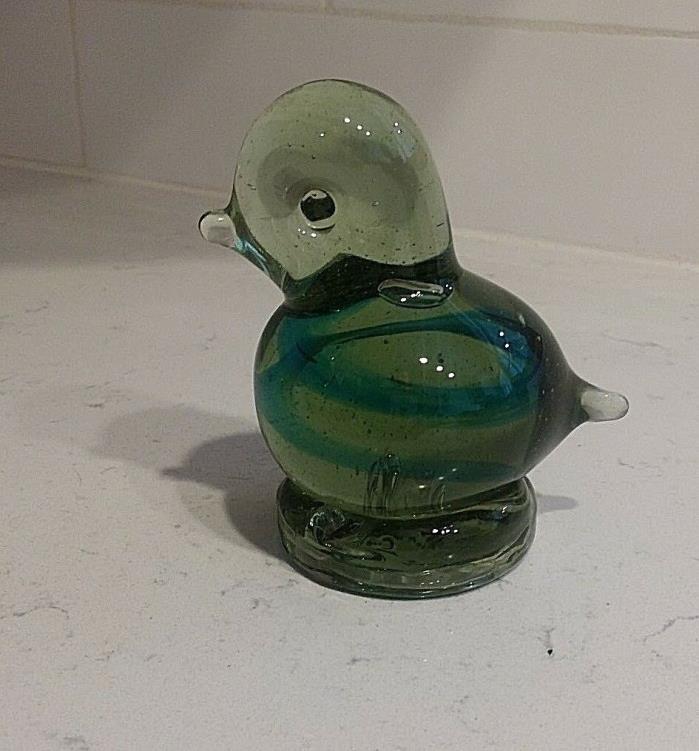 Carlsbad Enchanted Glass Factory Glass Bird Figurine