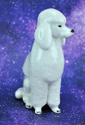 Russian USSR LFZ Lomonosov Porcelain Factory Poodle Figurine 6
