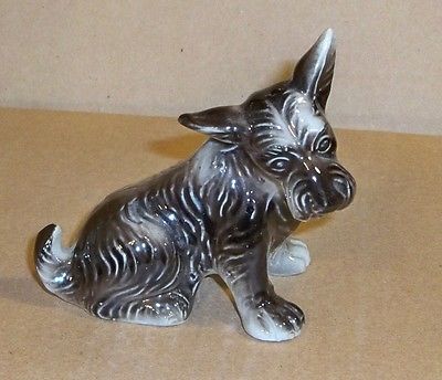 Ceramic Scottie Terrier Dog Figurine