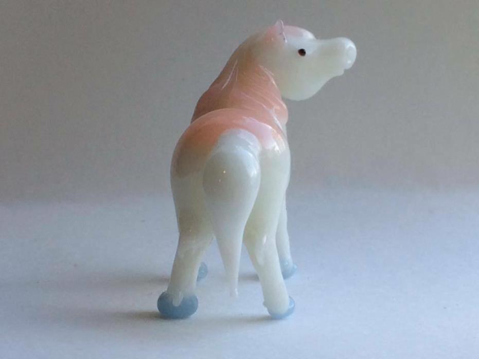 Italian art glass horse figurine