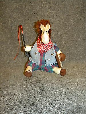 Russ Country Folks Donkey-- Kathleen Kelly Russ Berrie & Co.--RARE #2926