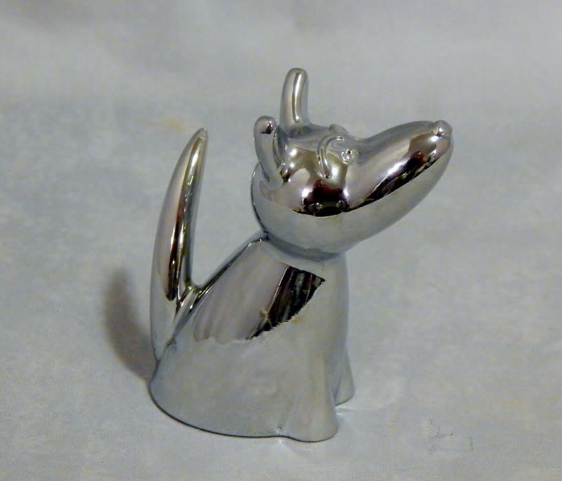 Umbra Metal Dog Ring Holder Figurine