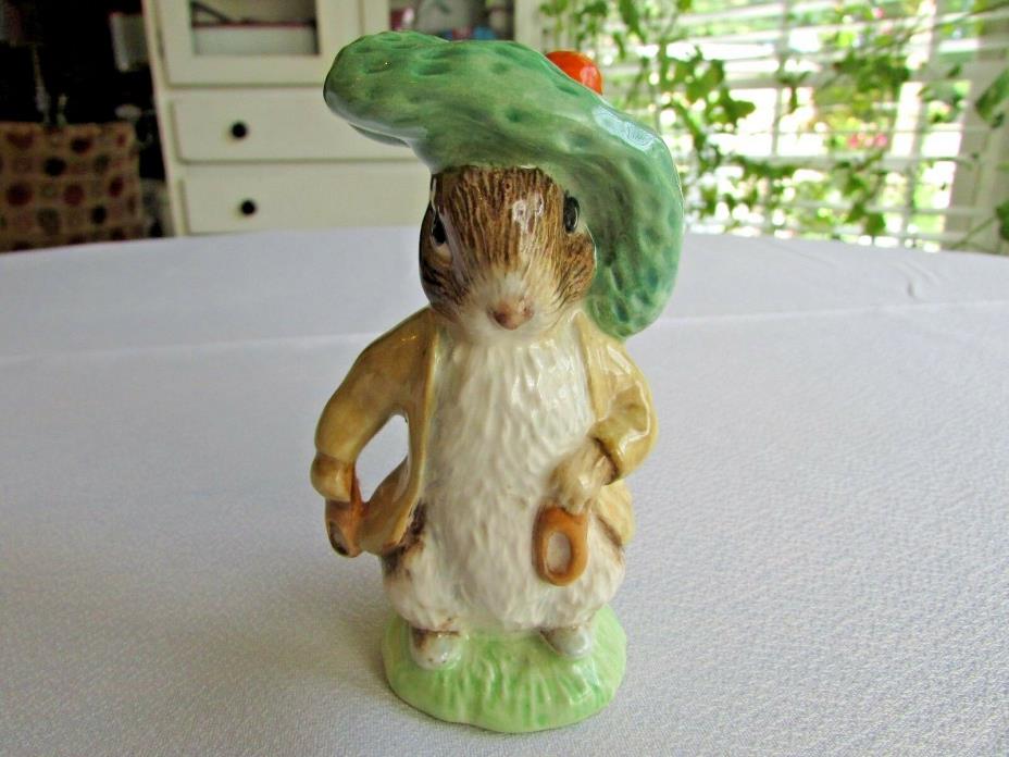 Royal Albert Benjamin Bunny Rabbit 1989 Beatrix Potter England Figurine EASTER!!