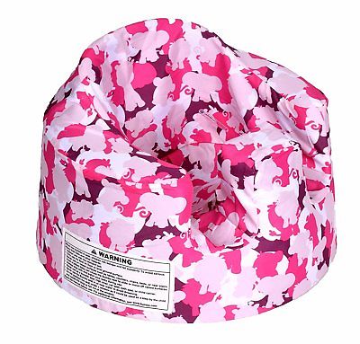 Bumbo Floor Seat Cover Pink Camouflage