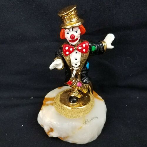 Vintage 1994 Ron Lee Clown Figurine, 