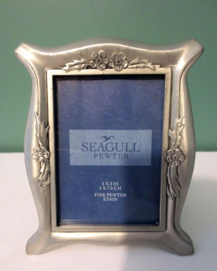Awesome NEW Fine Pewter / Etain Picture Frame by SEAGULL PEWTER - 2