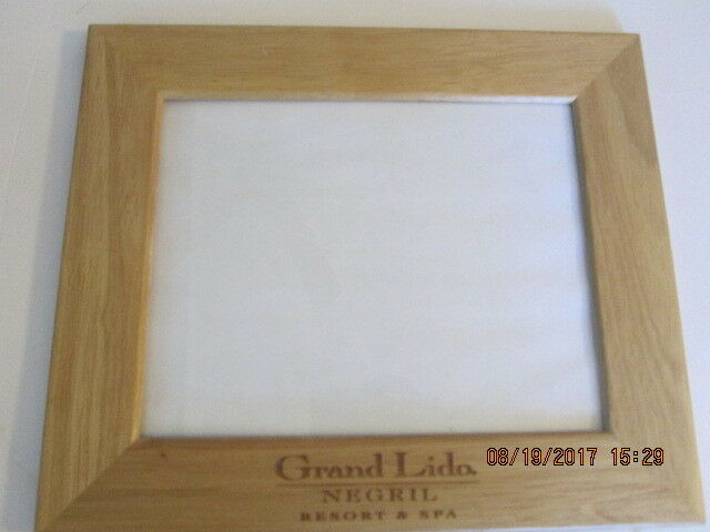 8x10 Wooden Frame Grand Lido Negril Resort & Spa pre-owned