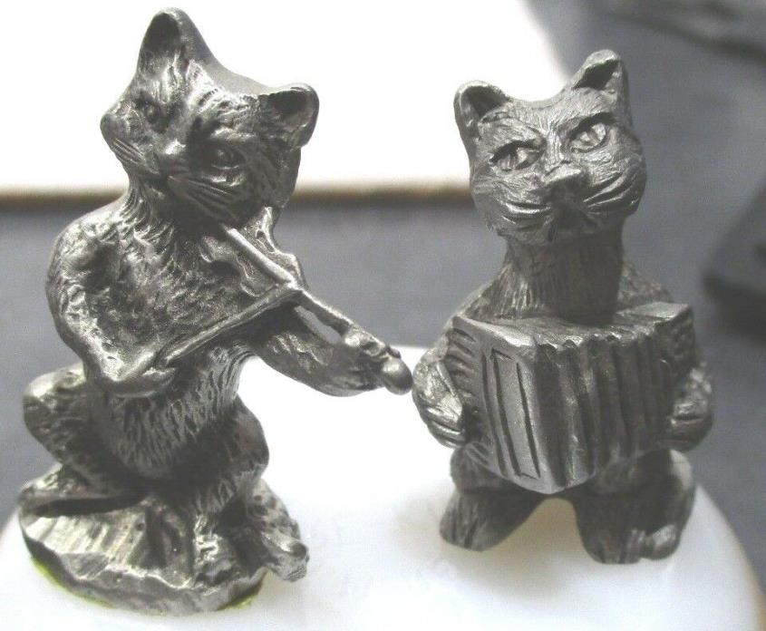 Spoontiques Pewter Cats Mini Figurine