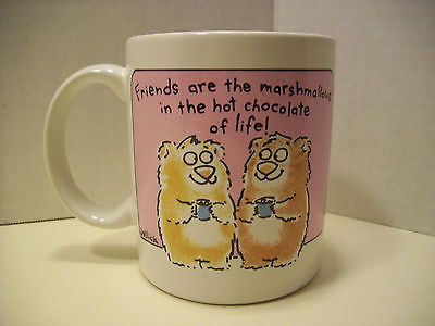 Friendship Coffee Mug Shoebox Greetings a Division of Hallmark Cards 1988