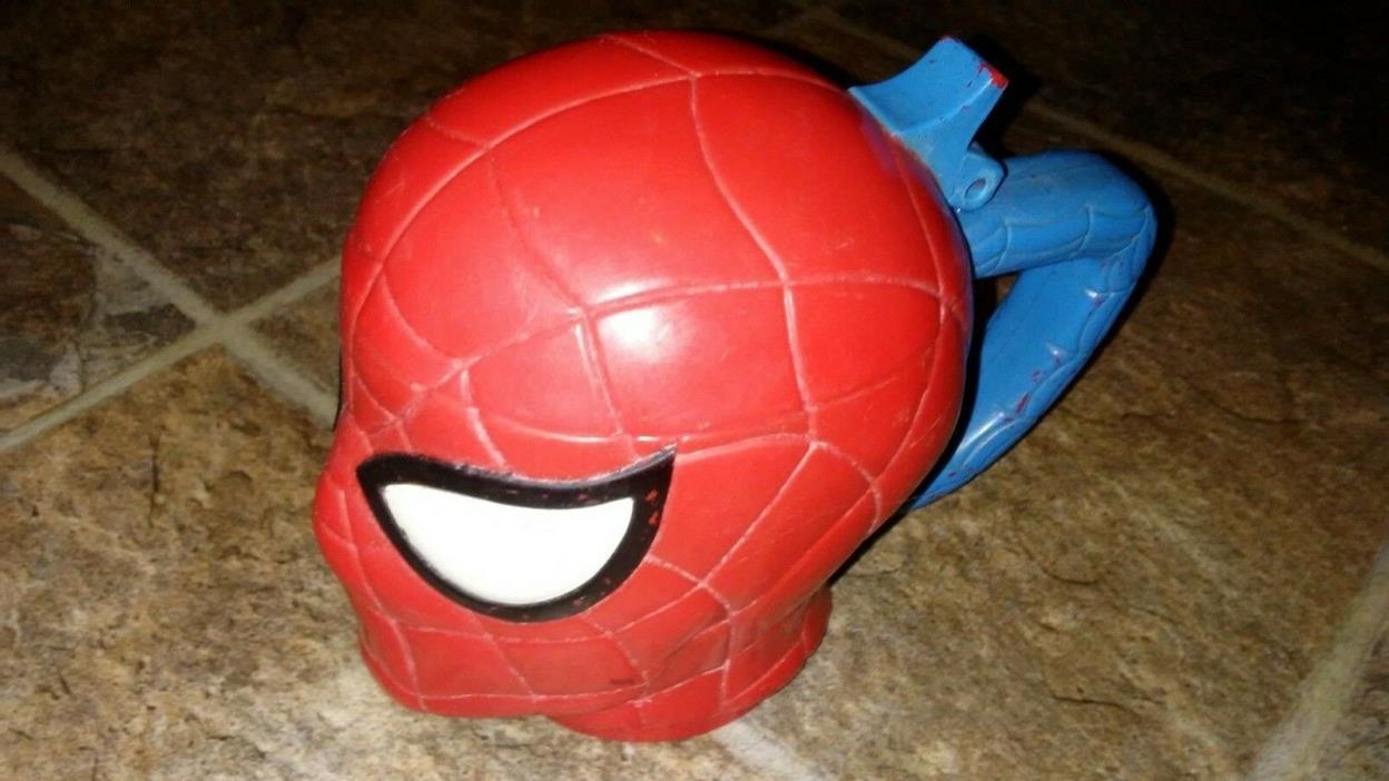 Marvel Comics Spider-Man Universal Studios Flip Top Collectible Plastic Mug