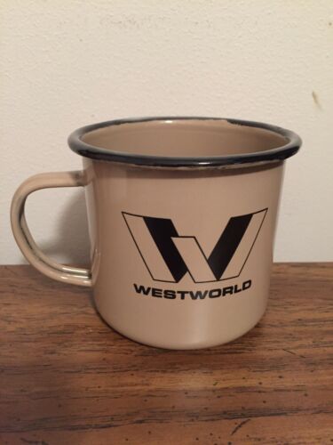 Westworld Camper Tin Mug NIB Live Without Limits FUNKO HBO