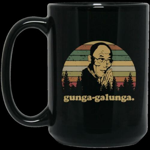 Tenzin Gyatso Gunga Galunga Vintage Retro BM15OZ 15 oz. Black Coffee Mug