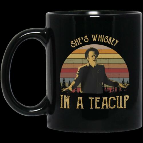 Tom Waits She's Whiskey In A Teacup Vintage BM11OZ 11 oz. Black Coffee Mug