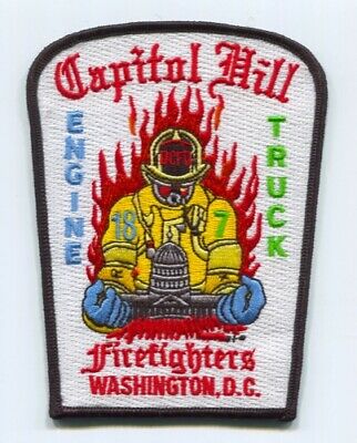 District of Columbia Fire Department DCFD Engine 18 Truck 7 Patch Washington DC
