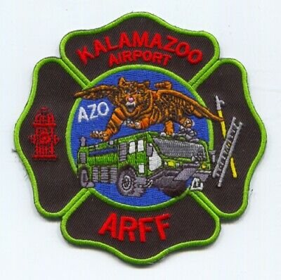 Kalamazoo Airport Fire Department ARFF Patch Michigan MI
