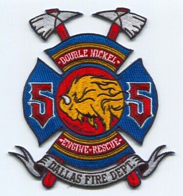 Dallas Fire Department Station 55 Patch Texas TX