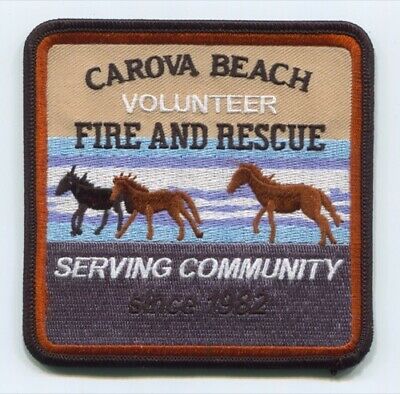 Carova Beach Volunteer Fire and Rescue Department Patch North Carolina NC