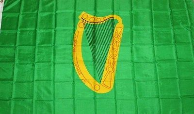 NEW 3x5 IRISH PROV LEINSTER IRELAND HARP FLAG better quality usa seller