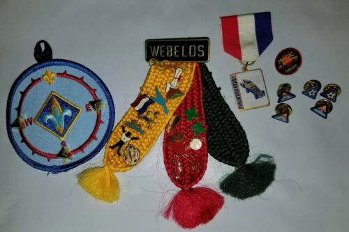 Boy Scouts Cub Scouts Webelos Patches Pins Ribbons