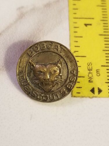 Pin membership Boy Scouts BobCat Cub Scout Bsc Vintage Used