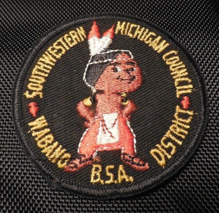 Boy Scout Patch - Southern Michigan Council Wabano District - BSA New