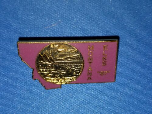 Elks Club BPOE Collectible Lapel Pin - Montana Elks 