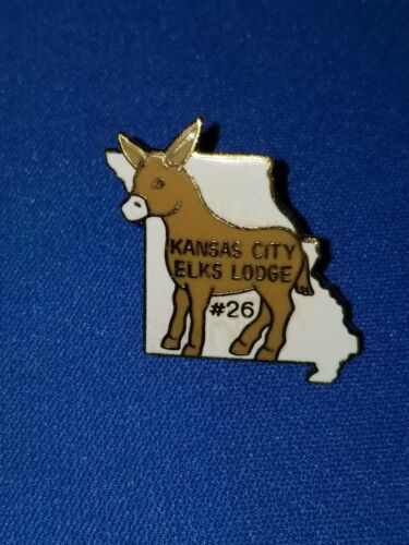 Elks Club BPOE Collectible Lapel Pin - Kansas City Elks Lodge #26