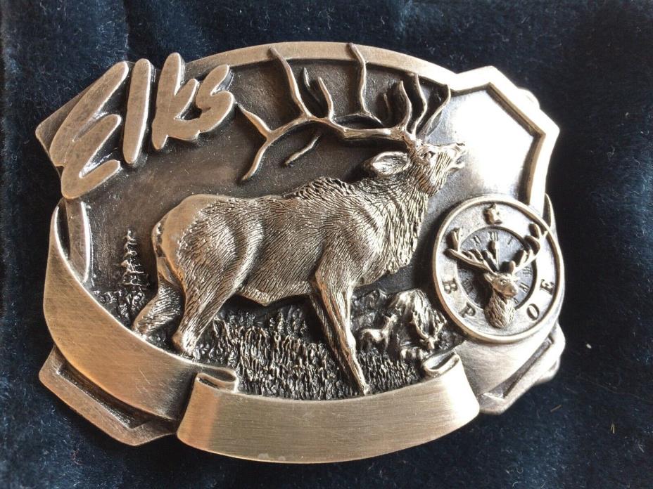 Elks Club BPOE Limited Edition Belt Buckle-Siskiyou Buckle Co.