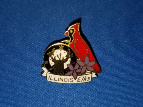 Elks Club BPOE Collectible Lapel Pin - Illinois Elks