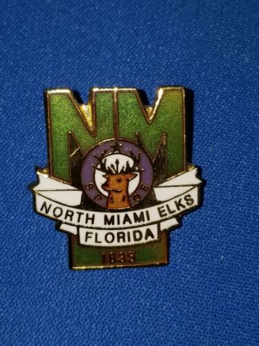 Elks Club BPOE Collectible Lapel Pin - North Miami Elks Florida #1835
