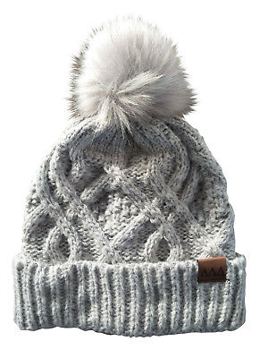 Delta Delta Delta Tri Delta Faux Fur Pom Winter Beanie Hat