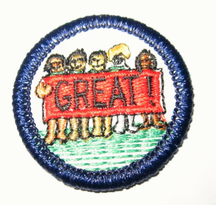 Vintage Jr. Girl Scout Badge 