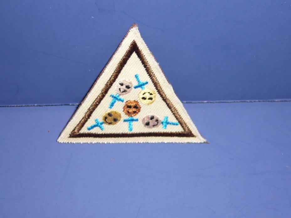Girl Scout Patch Triangle Her Story Uniform Badge