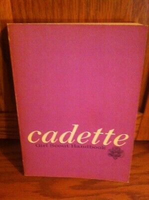 Vintage 1963 Cadette Girl Scout Handbook Marilyn Epperson