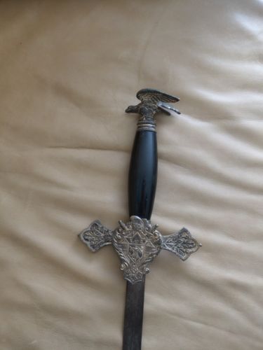 Knights of columbus sword 1st Edition Flying Eagle perfect shape first ed. 1900
