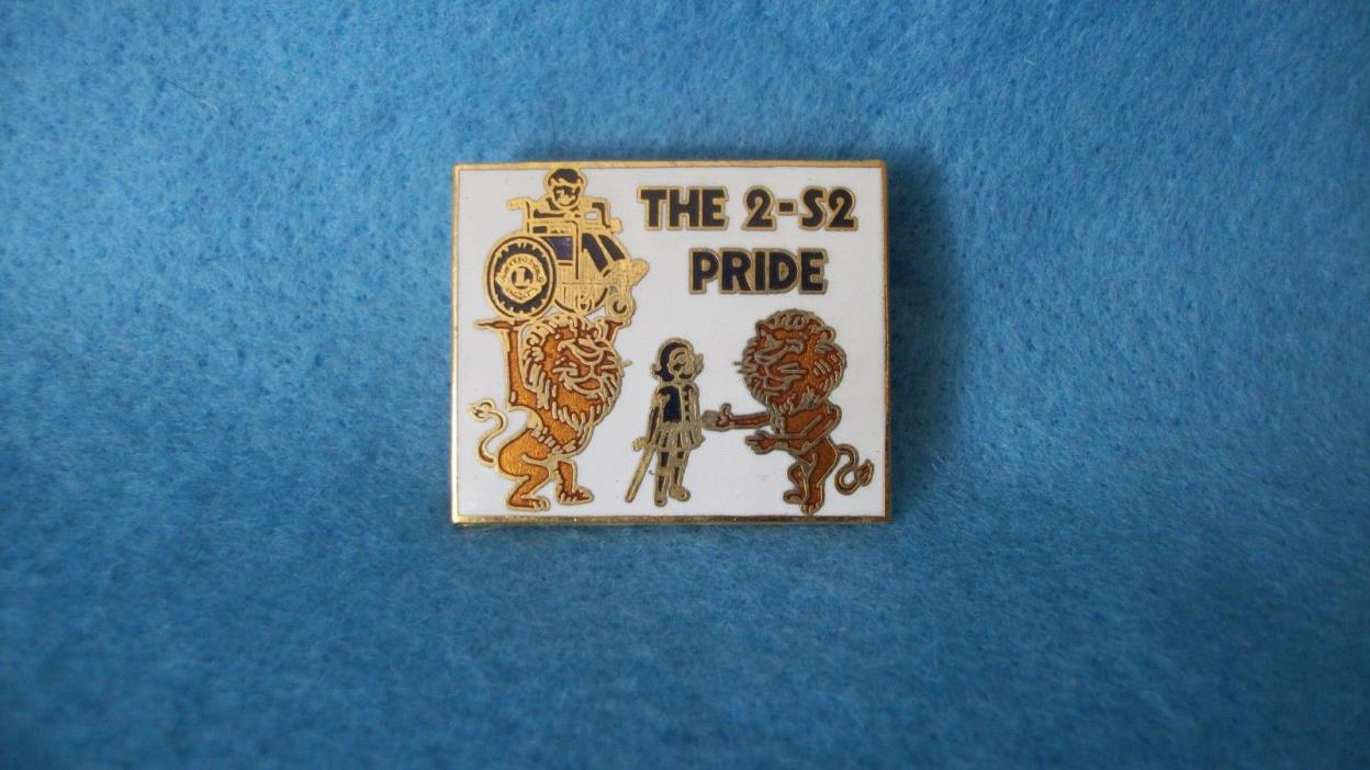 LIONS CLUB PIN The 2-S2 Pride with Gift Box