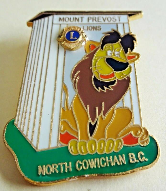 Lions Mt. Prevost North Cowichan, BC Pin