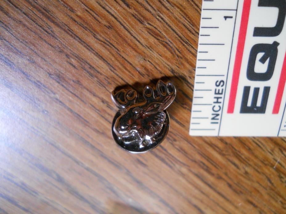 Vintage, Loyal Order of Moose, Silvertone, Lapel Pin, Brooch, Pinback