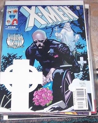 X-Men #108 (Jan 2001, Marvel) dreams end part 4 professor x- wolverine