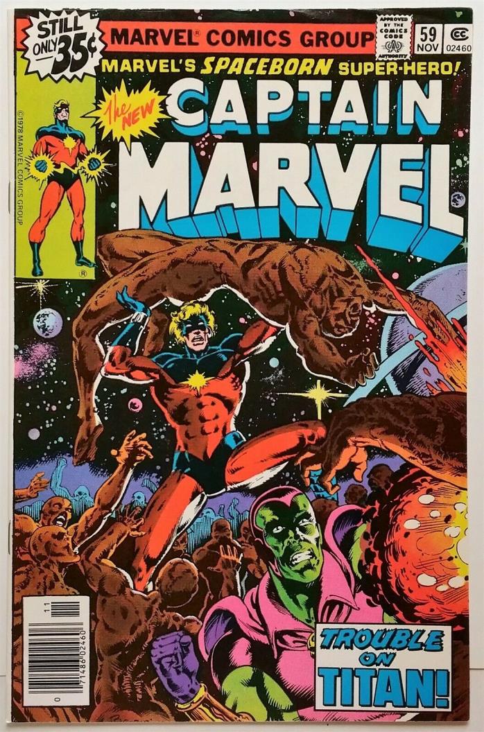 Captain Marvel #59 (Nov 1978, Marvel) VF