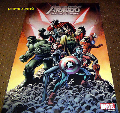 AVENGERS ULTRON FOREVER POSTER MARVEL 24X36 CAPTAIN AMERICA ULTRON BLACK WIDOW