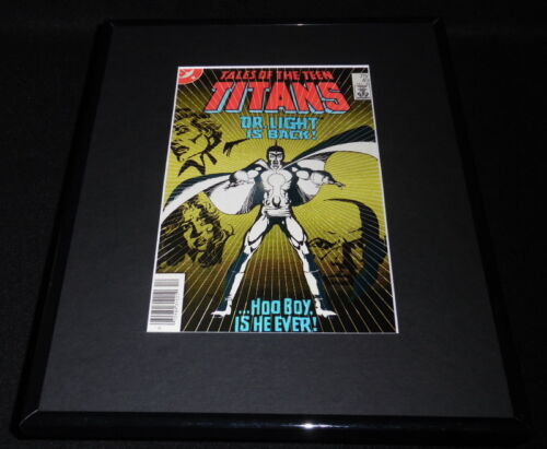 Tales of the Teen Titans #49 DC Comics Framed 11x14 ORIGINAL Comic Book Cover