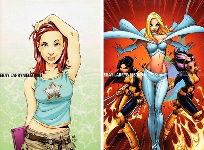 X-23 MARY JANE POSTER 2 X-MEN LEGACY 205 EMMA FROST MARVEL PIXIE MESSIAH COMPLEX