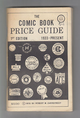 Overstreet Comic Book Price Guide #1 FN/VF 7.0 Marvel DC RARE 1st Print